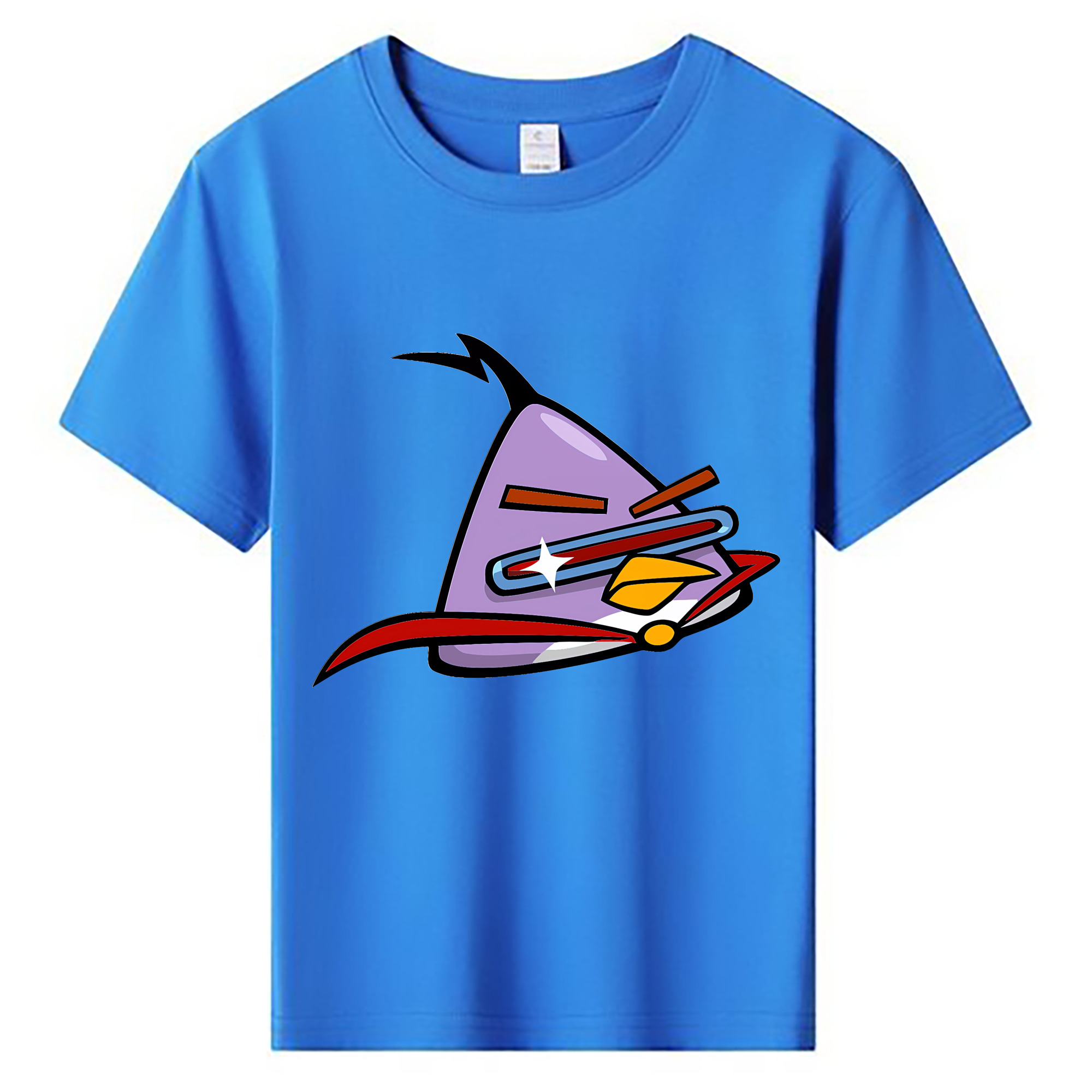 （画像用） Angry Birds アングリーバード 綿100％キッズTシャツ（フロントプリント）